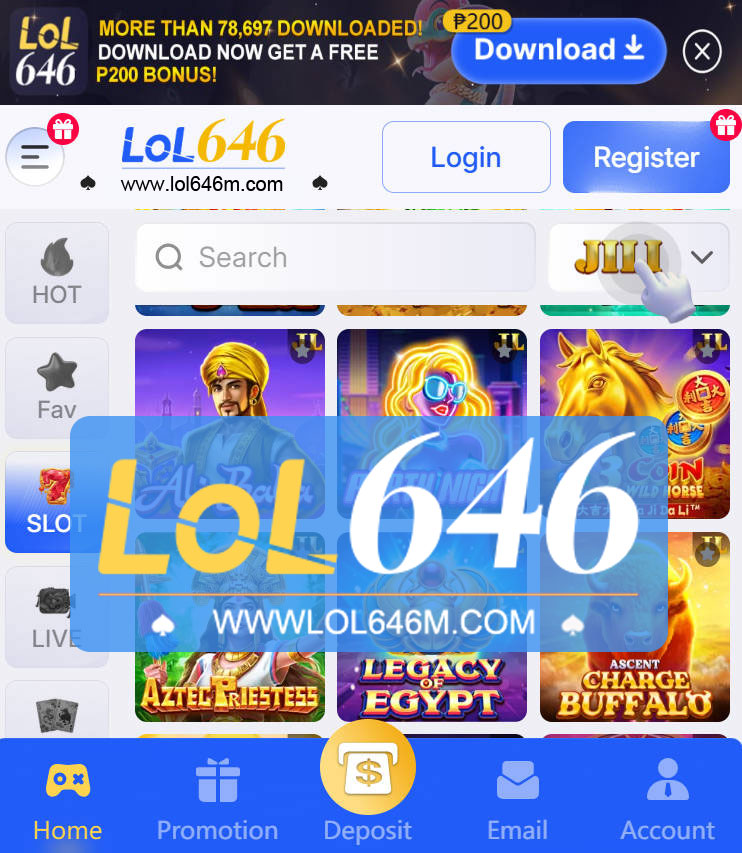Development of Lol646 Casino