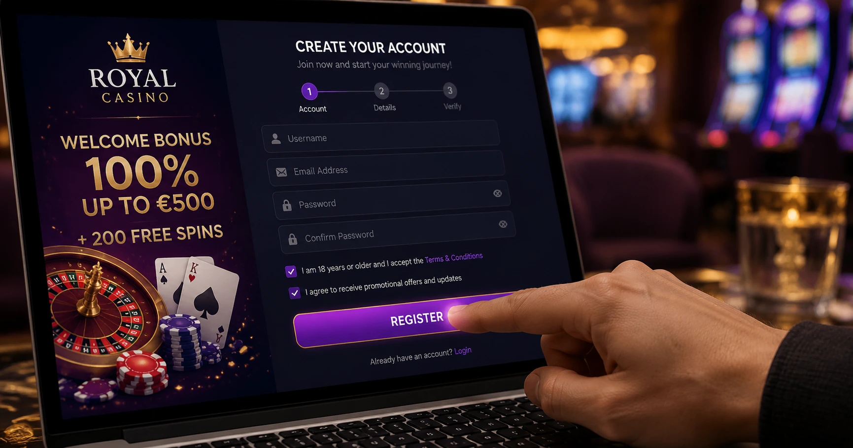 Navigating the rich99 casino login register Process: Your Ultimate Guide - image 2 Navigating the rich99 casino login register Process: Your Ultimate Guide - image 2